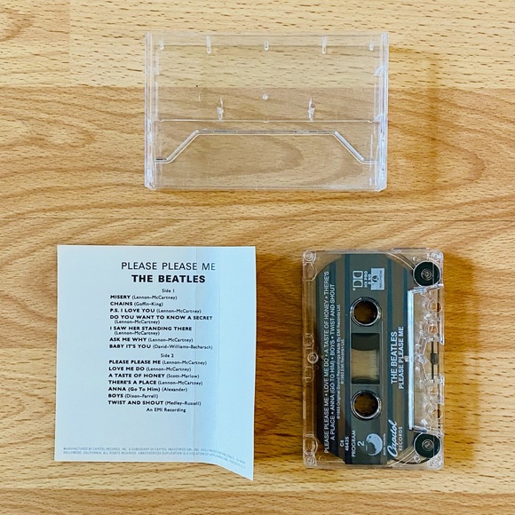 THE BEATLES Cassette Tape - Picture 6 of 6